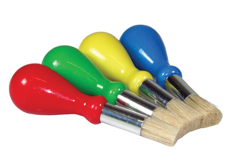 Kinderborstel Handy Grip, Kunststof handgreep